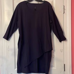 PORTO Navy Sheath Dress